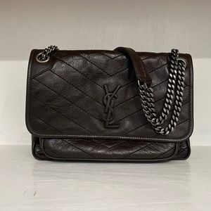 YSL Niki Medium (Chocolate)